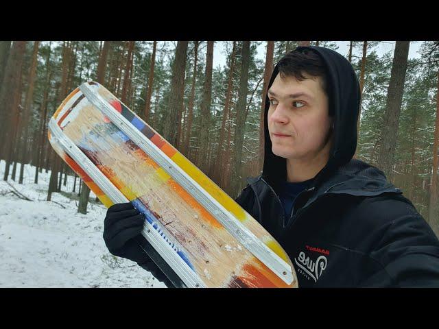 How to make a Snowskate | DIY Snowboard