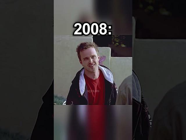 Aaron Paul Then vs Now  | Breaking Bad #Shorts