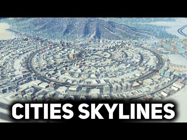 Достраиваем зимний город ️ Cities: Skylines [PC 2015] #2