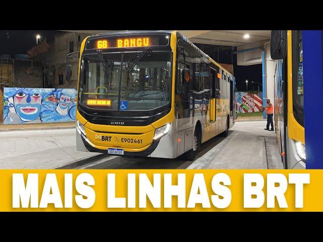 Novas linhas no BRT do Rio de Janeiro (15, 28 e 68) - Fui Conferir #25