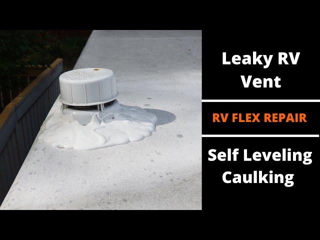 Ziollo RV Flex Repair Self Leveling Caulking Lap Sealant Vent Leak Repair