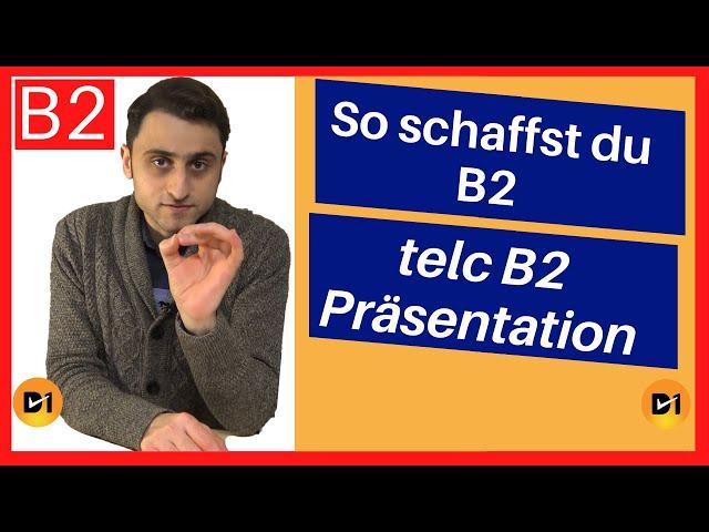 So ist die telc B2-Prüfung (2024)