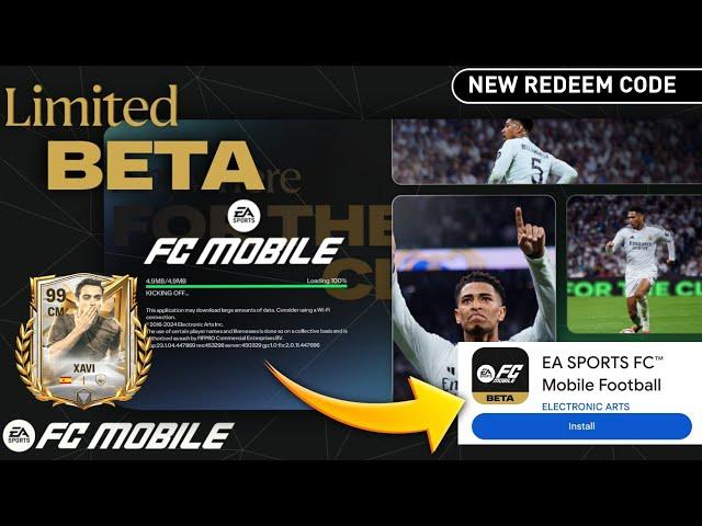 FC MOBILE LIMITED BETA IS HERE!! NEW REDEEM CODE, UPCOMING EVENT & GAMEPLAY UPDATE FC MOBILE 25!