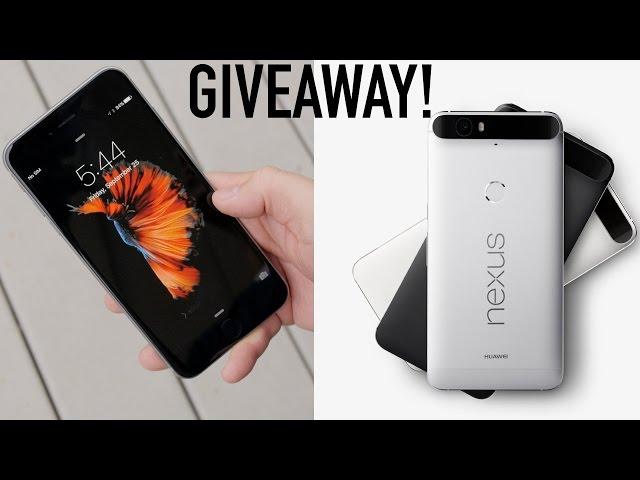 (CLOSED) GIVEAWAY: Apple iPhone 6s Plus vs Nexus 6P! You Choose!