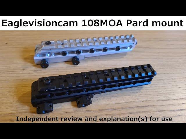 EagleVisionCam fully adjustable PARD/scope mount