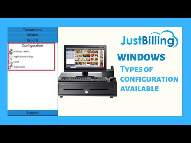 Just Billing Windows- Types of configuration available!