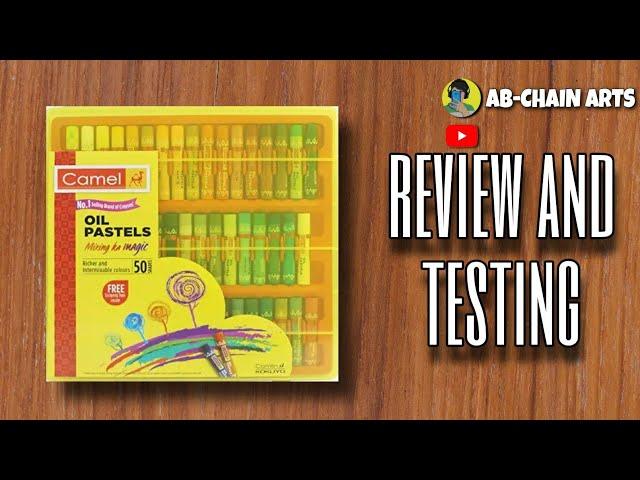 cameloil pastelsreview and testing 50 shadesoil pastels camel