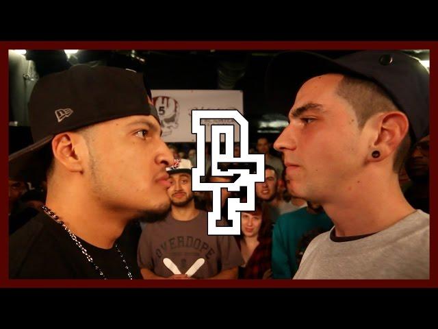 UNO LAVOZ VS LUNAR C | Don't Flop Rap Battle