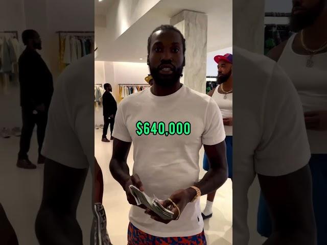 Meek Mill Shops $640,000 Luxury Watch