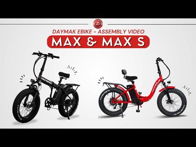 Max & Max S Ebike | Assembly Video