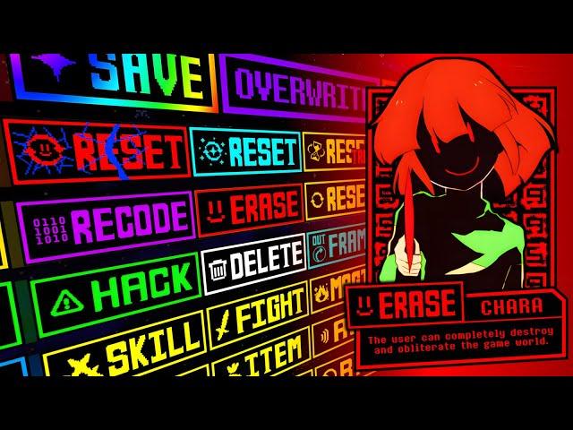 Undertale Buttons Ranking | Reset, Erase, Overwrite...