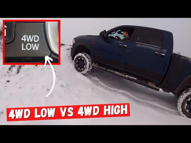 4WD Low vs 4WD High | What is the Difference? **Heavy Duty Mechanic Explains**