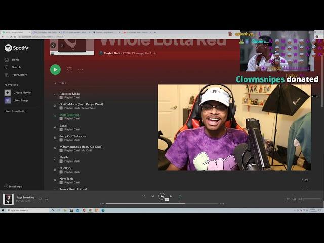 ImDontai Reacts To A Few Songs Off Carti's WLR