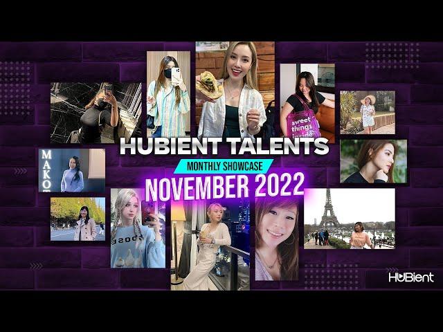 Hubient Talents Monthly Showcase | November 2022