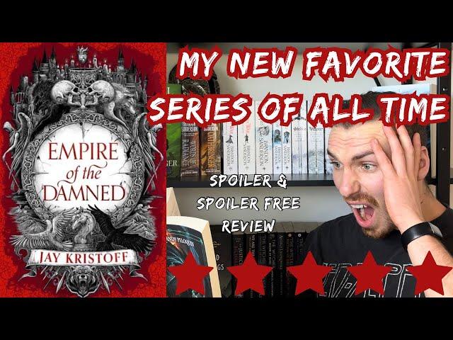 EMPIRE OF THE DAMNED by Jay Kristoff Spoiler Free & Spoiler Review | Best Grimdark Fantasy