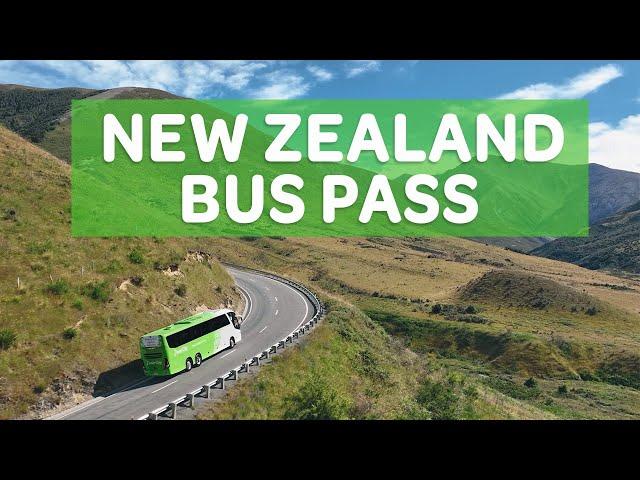 InterCity FlexiPass - New Zealand Bus Pass