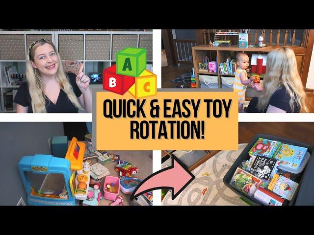 TOY ROTATION SYSTEM & CATEGORIES | Easy & Themed Toy Rotation Bins for Toddlers!