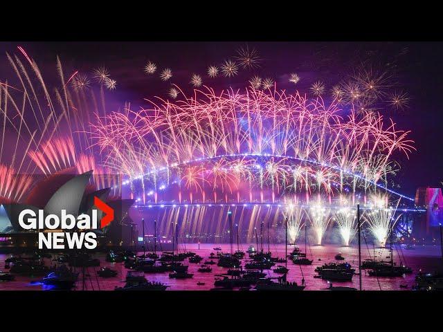 New Year's 2023: Sydney, Australia puts on extravagant fireworks show over harbour