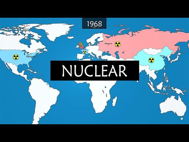 History of nuclear power - Summary on a Map