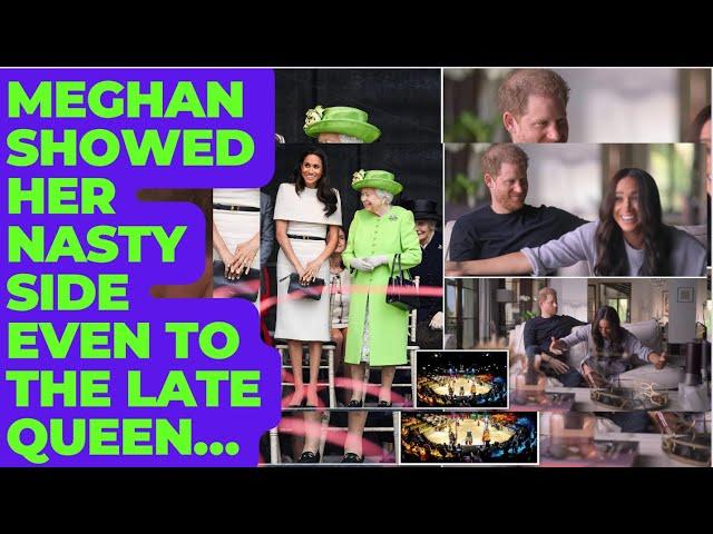 MEGHAN - HOW DISRESPECTFUL TO THE LATE QUEEN .. SHOCKING #meghan #meghanharrynews #royal