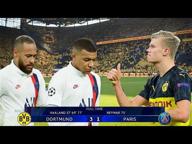 The Day Erling Haaland & Jadon Sancho Outperformed Mbappé & Neymar