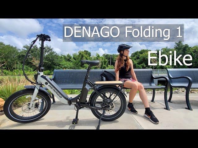 Denago Folding 1 Ebike | Powerful & Compact & Arrives MOSTLY ASSEMBLED!