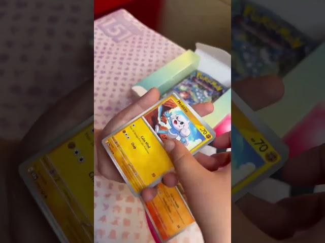 OPENING A POKEMON PACK OF STELLAR CROWN FROM THIS 6-BOOSTER BUNDLE. HIT or NOT? #subscribe 🫡