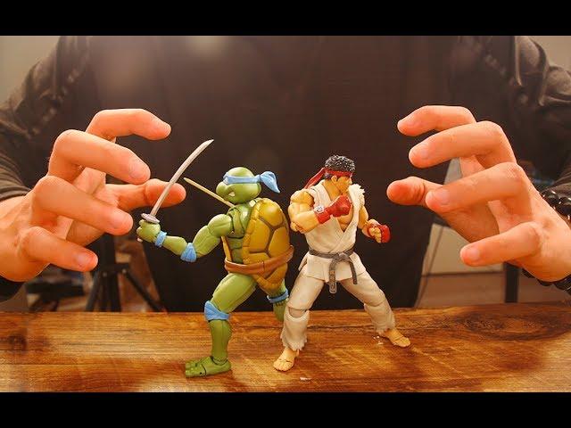 Toys VS my hand (Stop Motion Animation)