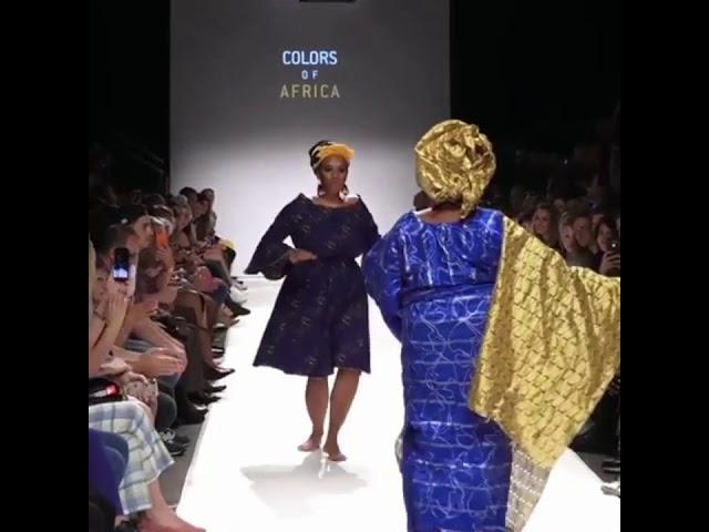 This African fashion show is lit 