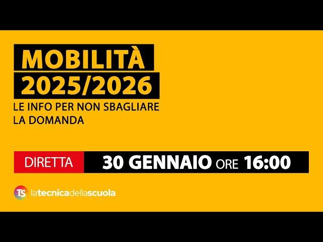 Mobilità docenti 2025: tutto quello che c'è da sapere per non sbagliare la domanda