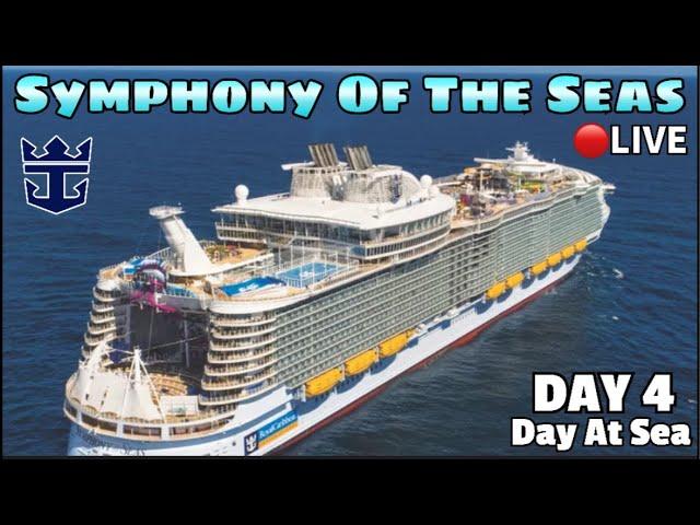 LIVE: Royal Caribbean SYMPHONY OF THE SEAS! Day at Sea! Veterans Ceremony, Ship Tour, Hooked & More