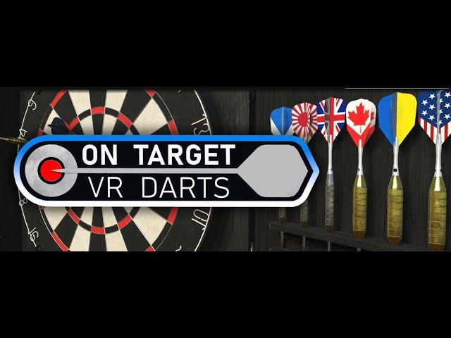 On Target VR Darts | Meta Oculus Quest 2 | ALL MODES GAMEPLAY |  SUPPORT UKRAINE  #stopwar