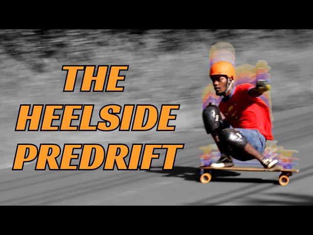 How to Heelside Predrift || Downhill skateboarding