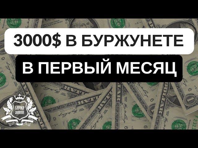 3000$ в первый месяц работы с Fiverr и Seocklerk. Заработок в буржунете 2018.