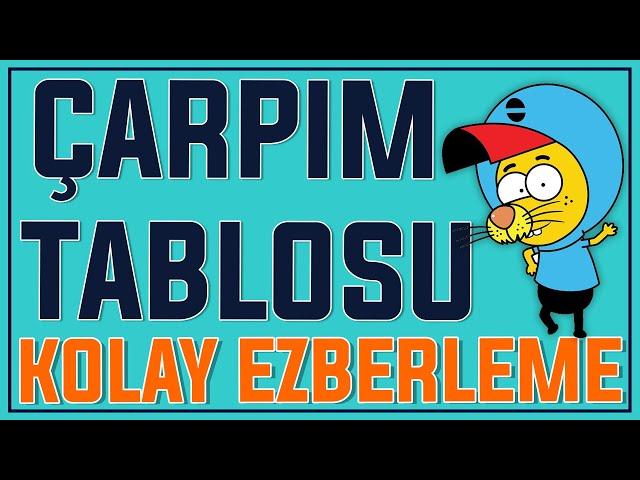 ÇARPIM TABLOSU - KOLAY EZBERLEME