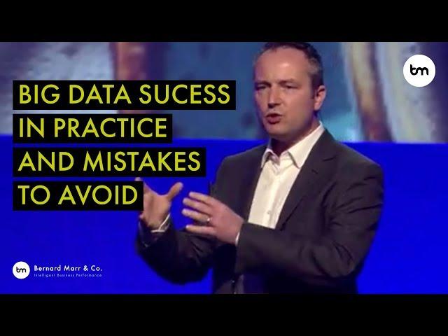 Keynote by Bernard Marr at DataWorks Summit 2018 in Berlin: Big Data Success in Practice