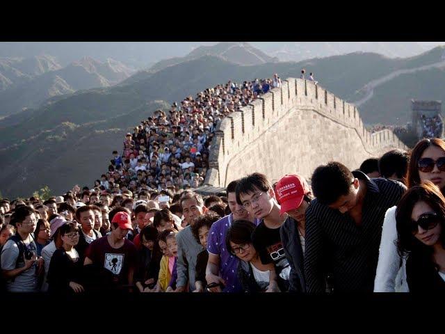 The travel rush during China's National Day holiday is absolutely terrifying