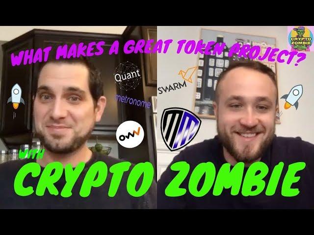 WHAT MAKES A GREAT TOKEN PROJECT? WITH CRYPTO ZOMBIE