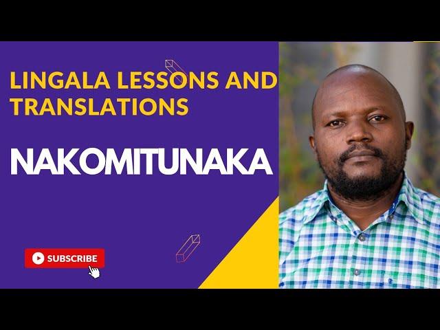 Nakomitunaka (English Translation)- Verkys Kiamuangana Mateta