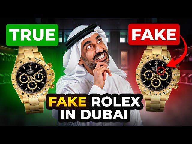 FAKE ROLEX in Dubai! | How to distinguish real from fake