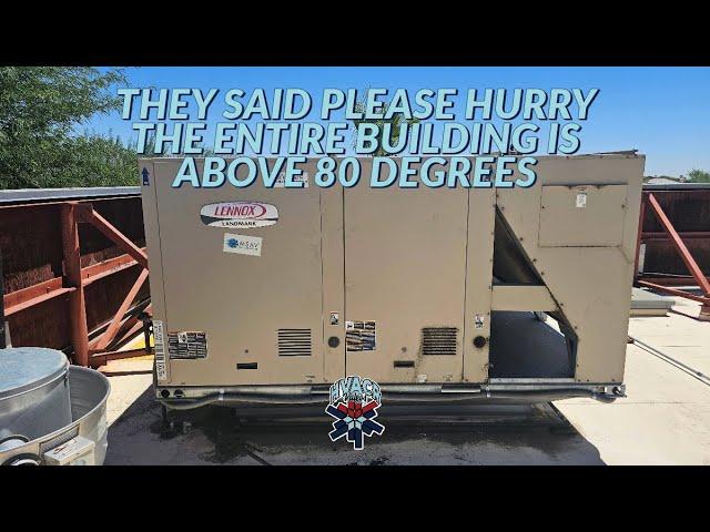THEY SAID PLEASE HURRY THE AC'S ARE NOT WORKING