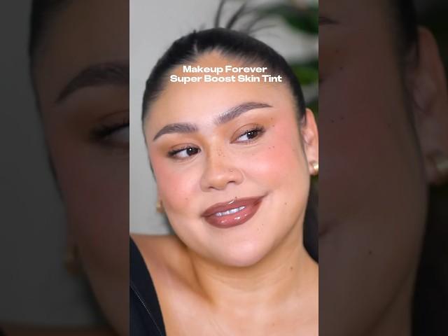 Makeup Forever Super Boost Skin Tint is PERFECT for everyday makeup ‍↔️ #makeup #makeupreview