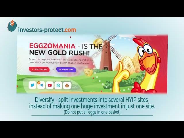 eggzomania.biz - Lets see if it pays & basic HYIP rules