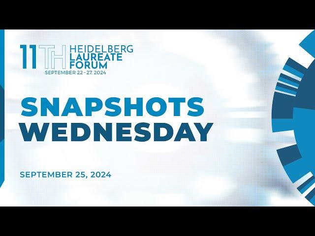 Snapshots Wednesday | September 25