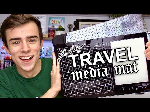 Tim Holtz TRAVEL Media Mat | Mini Must-Have Tool!