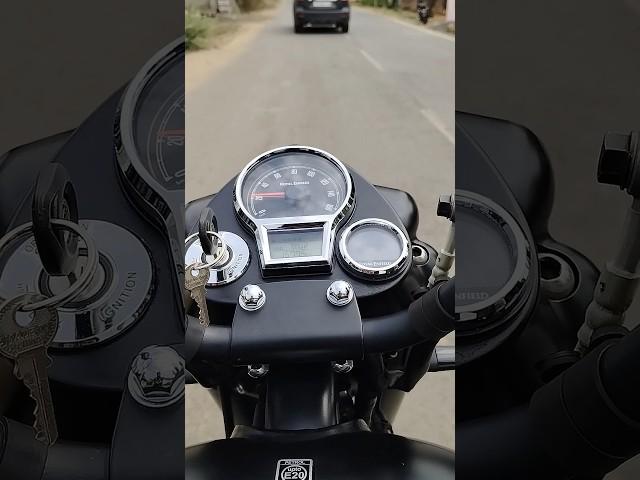  that's Royal Enfield bullet ️ #reborn #classic #royalenfield #bullet #Blackhorse #newbullet #