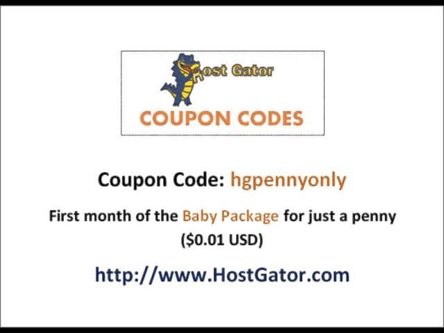 Hostgator Coupon Code September 2014