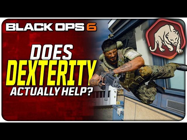 Is Dexterity Placebo or Actually Good in Black Ops 6?