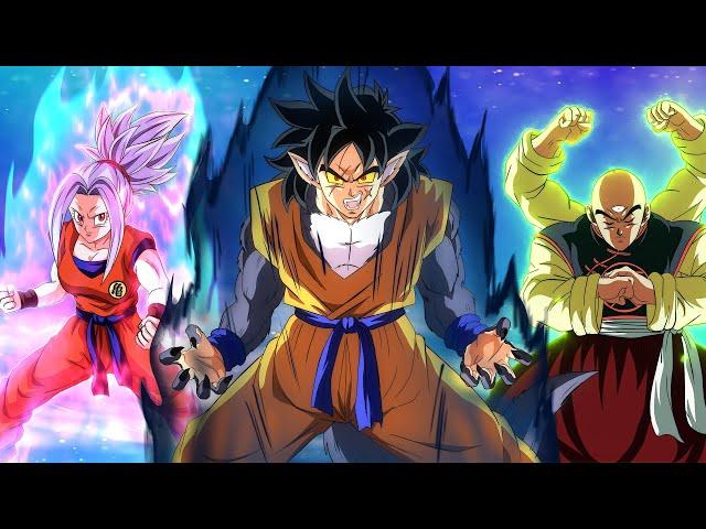 What if THE Z-FIGHTERS Grew Like SAIYANS? (Full Story)