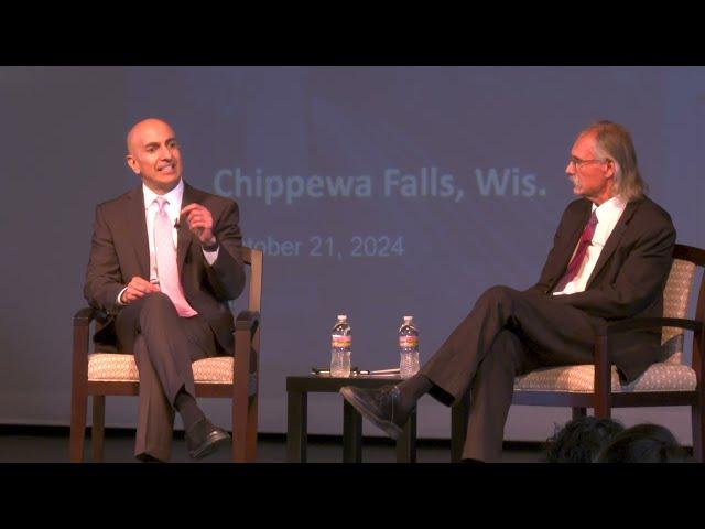 Town hall with Neel Kashkari at the Chippewa Falls Area Chamber of Commerce